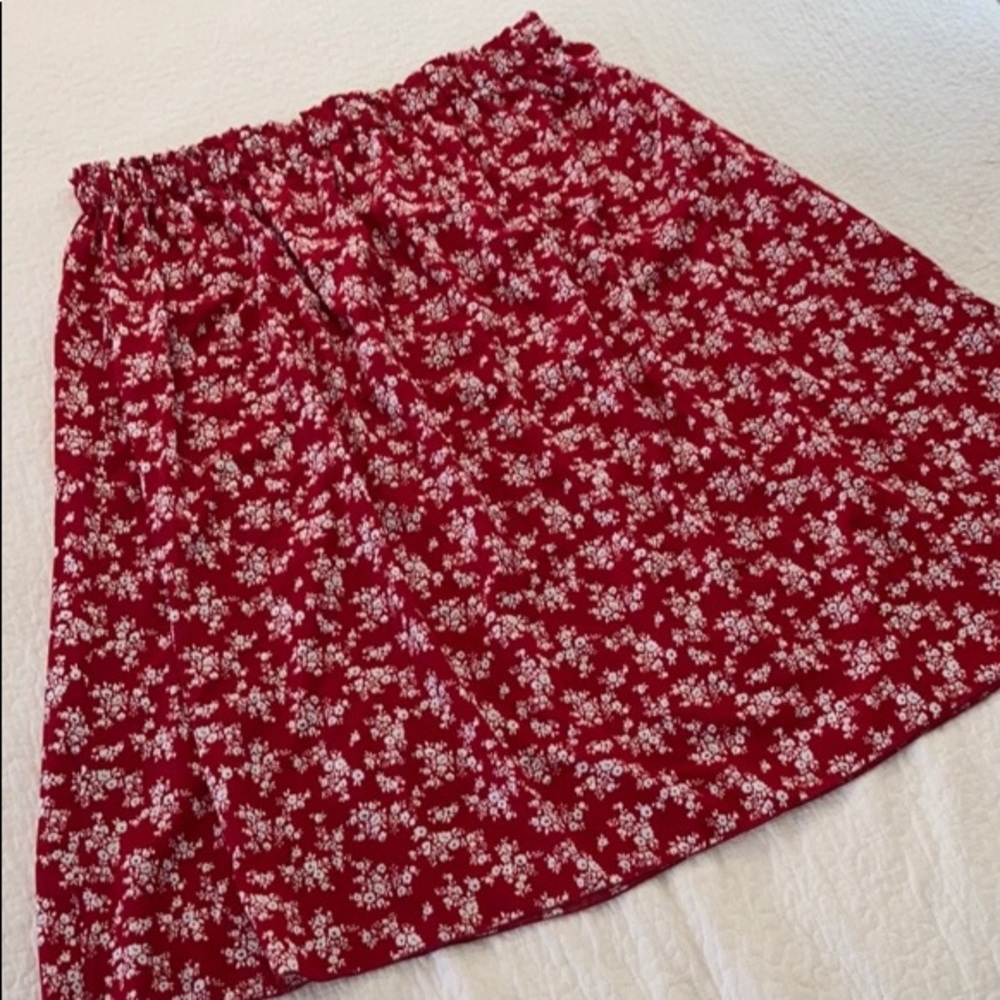Red skirts
